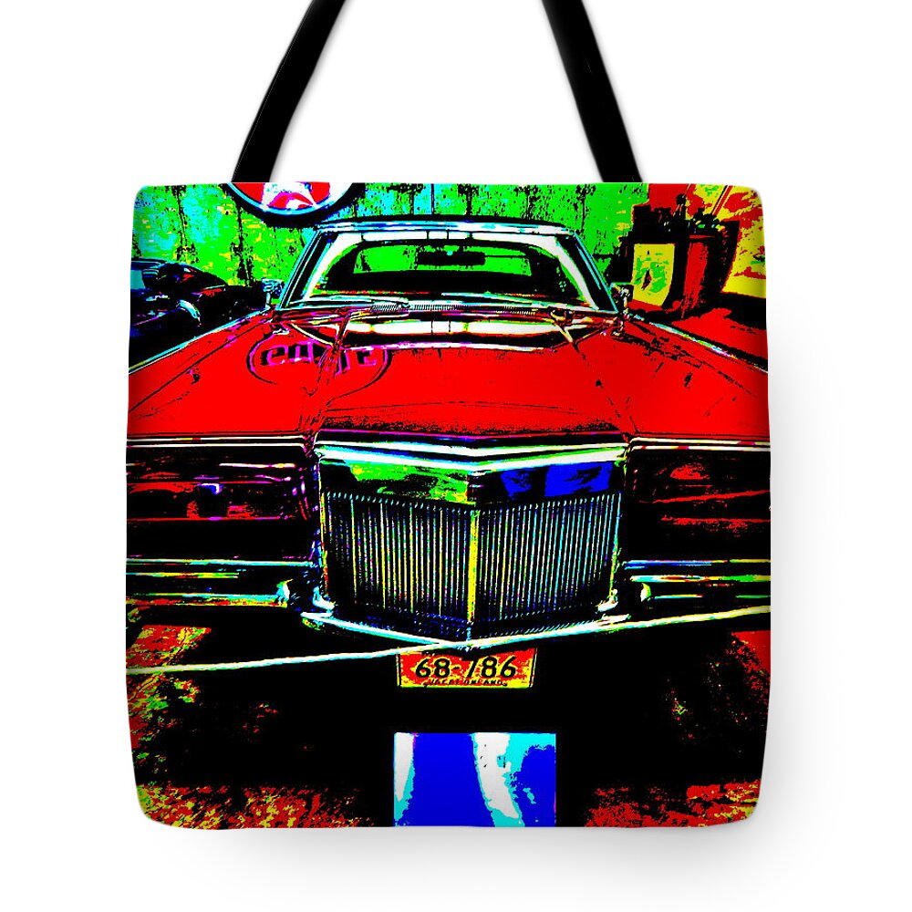 Bahre Car Show Tote Bag featuring the photograph Bahre Car Show II 38 by George Ramos