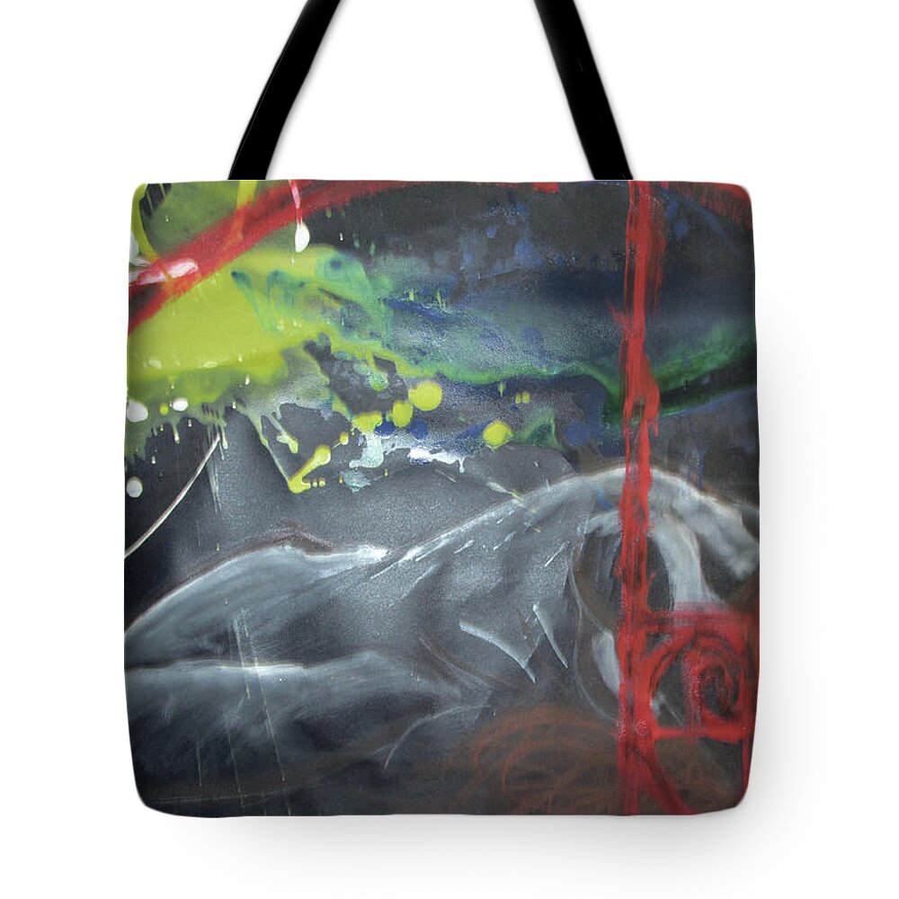 Digital Art Tote Bag featuring the painting Balance by Carlos Paredes Grogan
