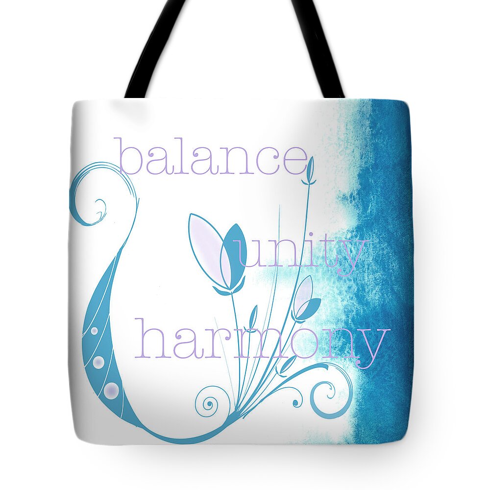 Relax Tote Bag featuring the painting Balance by Kandy Hurley