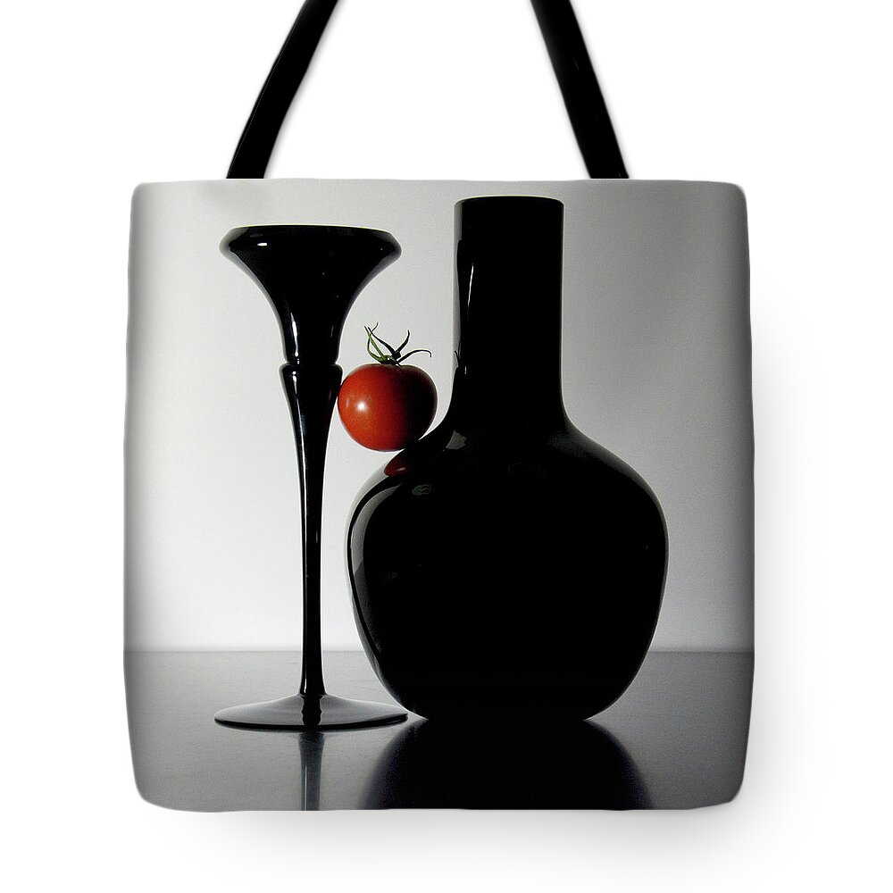Vase Tote Bag featuring the photograph Balance by Karen Smale