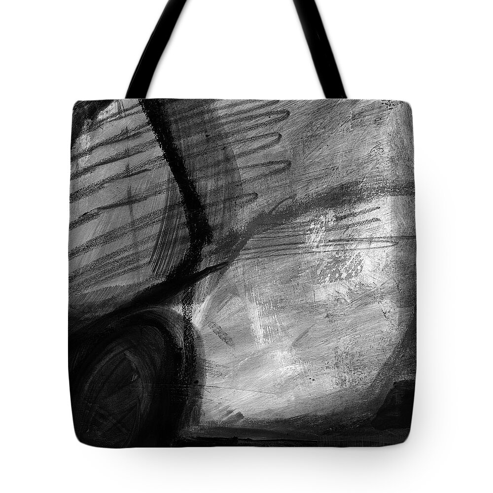 Balance Tote Bag featuring the painting Balancing Stones 34 by Linda Woods