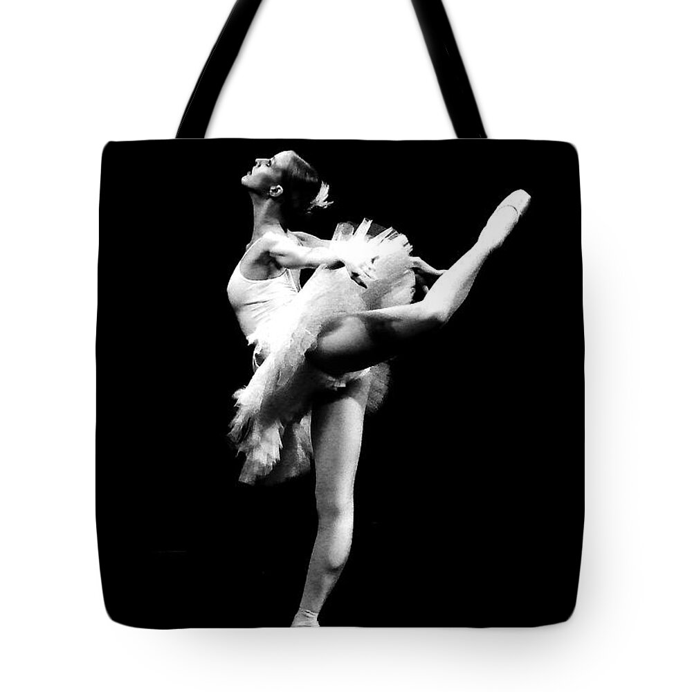 Ballet Tote Bag featuring the photograph Ballet dance by Sumit Mehndiratta