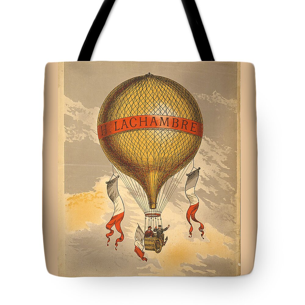 Richard Reeve Tote Bag featuring the photograph Balloon - LaChambre by Richard Reeve