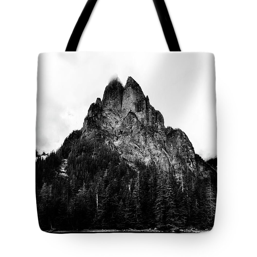 Epic Tote Bag featuring the photograph Baring Mountain by Pelo Blanco Photo