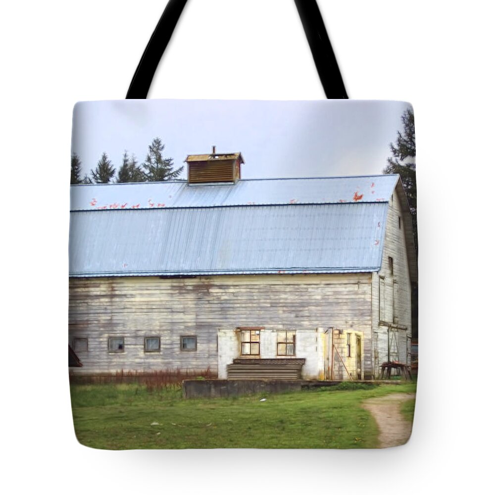 Barn Tote Bag featuring the photograph Barn Again 27 by Cathy Anderson