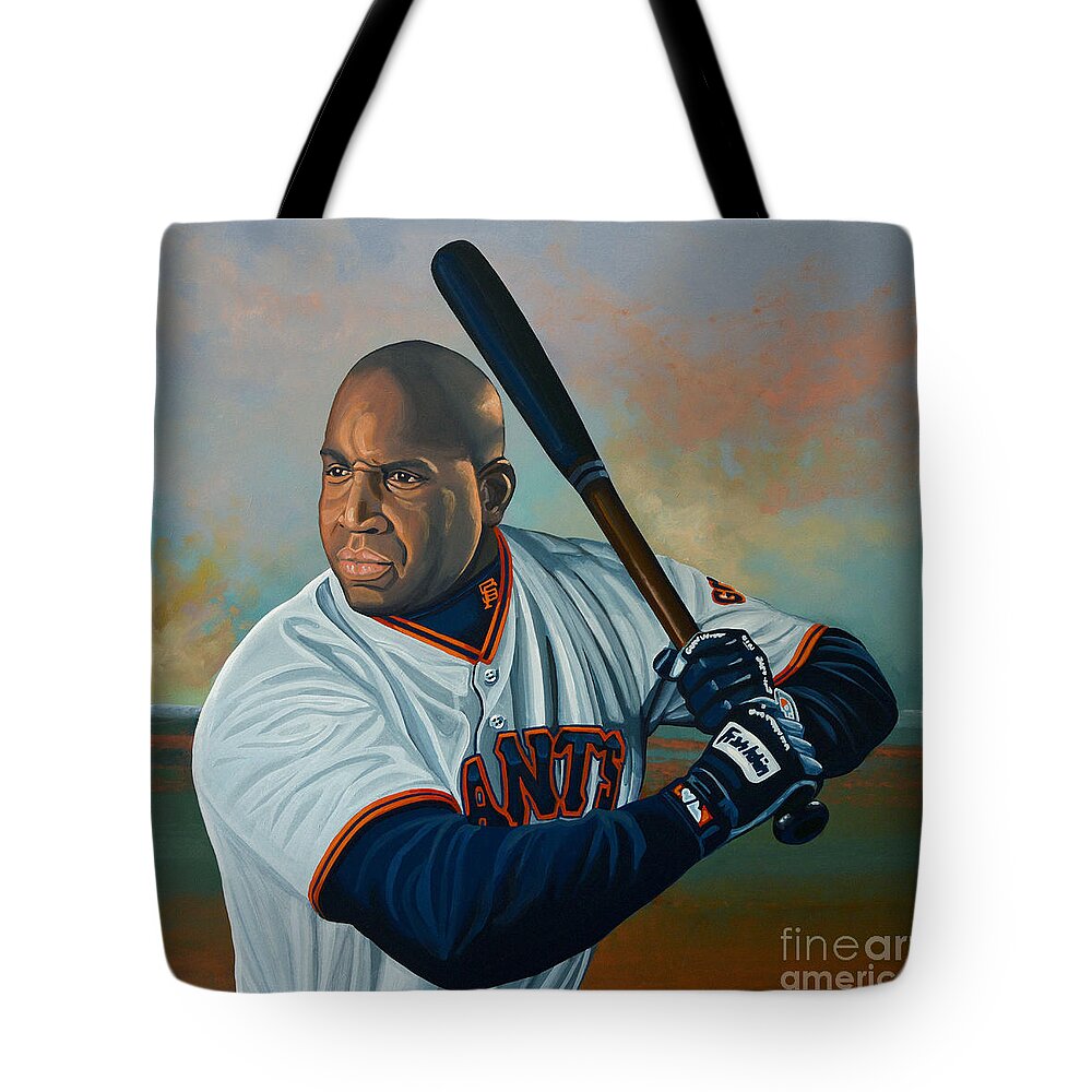 Barry Bonds Tote Bags