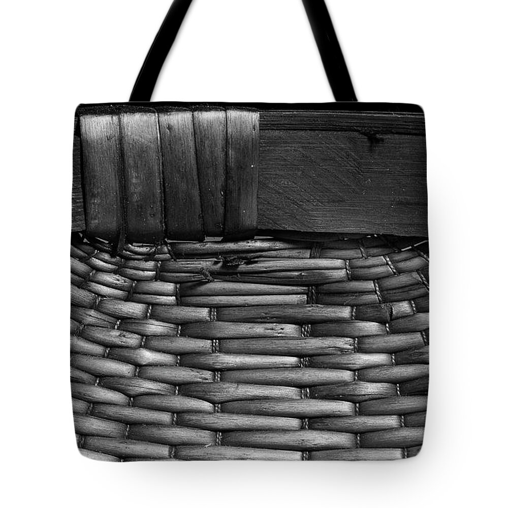 Basket Tote Bag featuring the photograph Basket by Mike Eingle