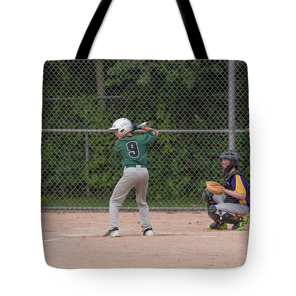  Tote Bag featuring the photograph Batting III by James Meyer