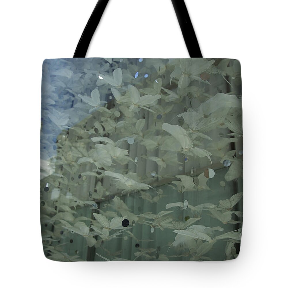 San Francisco Tote Bag featuring the photograph Bay City Reflections by Jeanette French