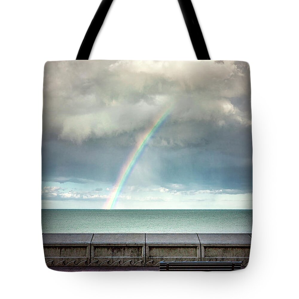 Kremsdorf Tote Bag featuring the photograph Bay Of Rainbows by Evelina Kremsdorf