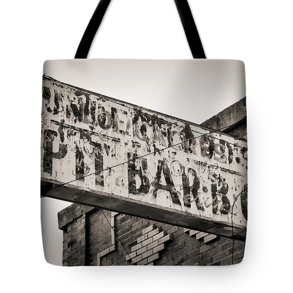 Underwoods Tote Bag featuring the photograph BBQ Leftover by Stephen Stookey