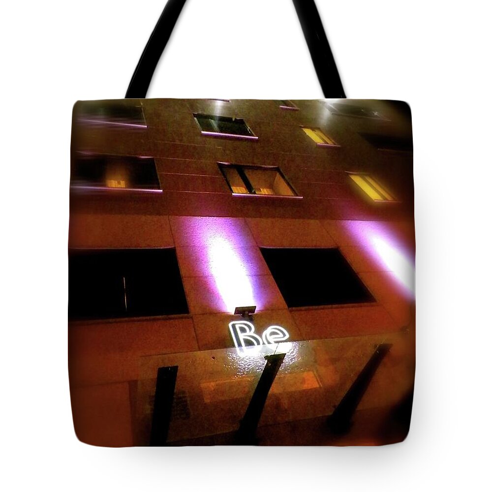 Scenic Photography Tote Bag featuring the photograph Be Here Now  by Iconic Images Art Gallery David Pucciarelli