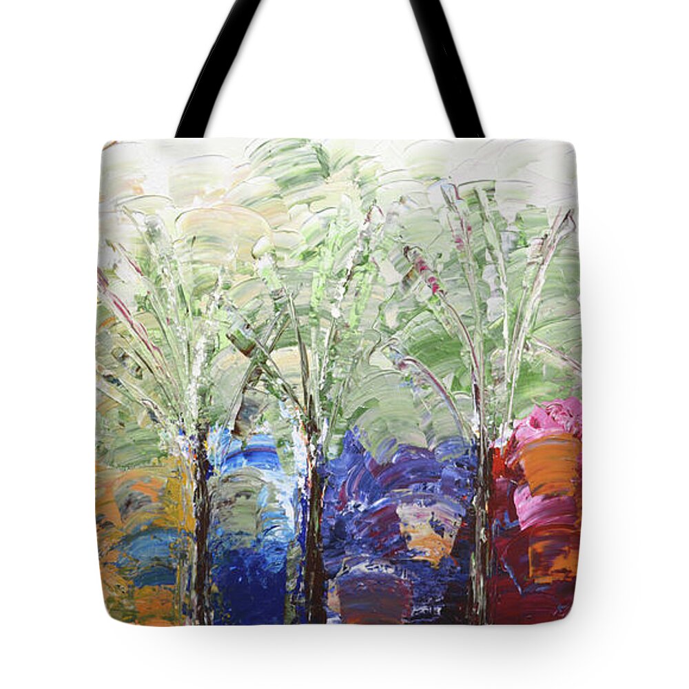 Beach Tote Bag featuring the painting Beach Day by Linda Bailey