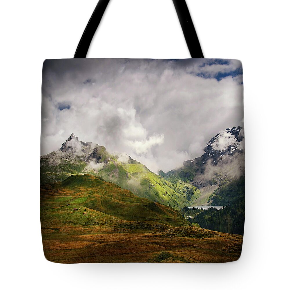 Landscape Tote Bag featuring the photograph Beaute Sauvage by Philippe Sainte-Laudy