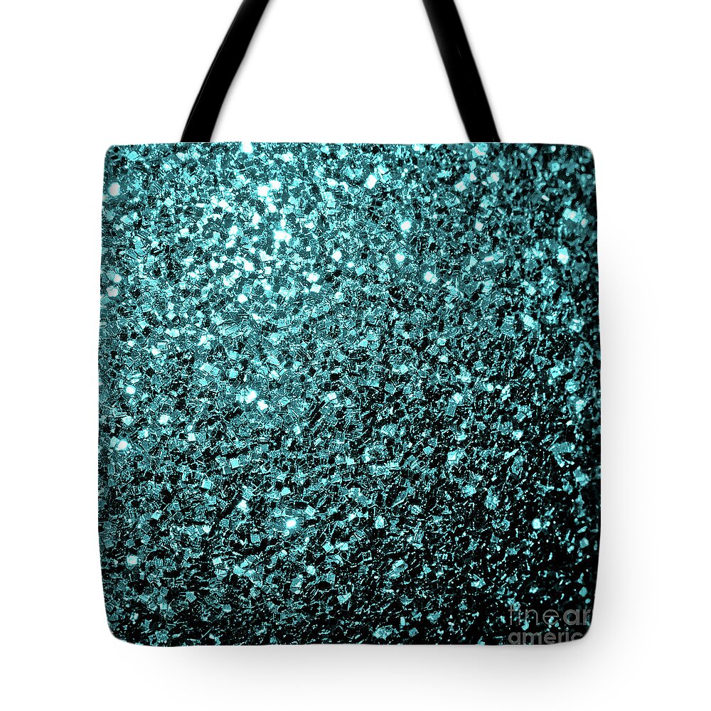 Monroe Mini Non-Woven Glitter Tote Bag