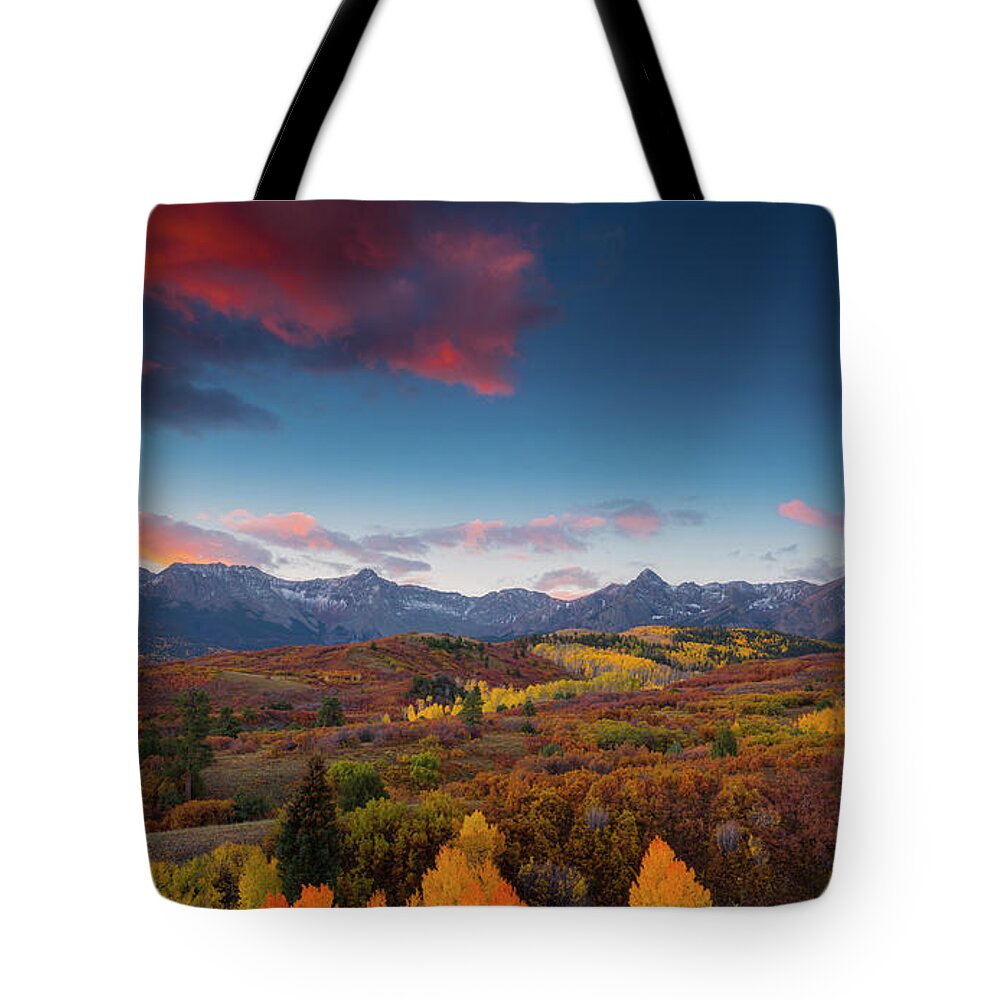 Autumn Tote Bag featuring the photograph Beautiful Tints of Autumn by Tim Reaves