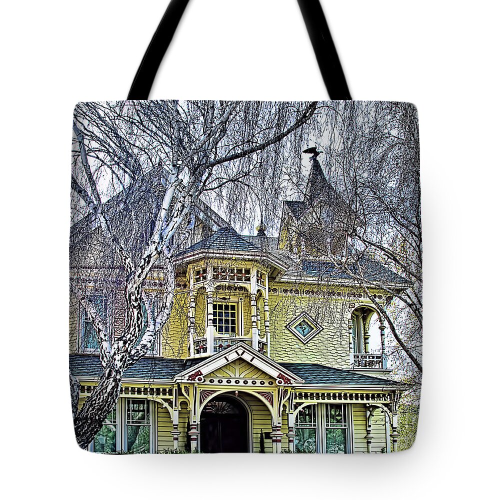 House Tote Bag featuring the photograph Bed and Breakfast by Norma Warden