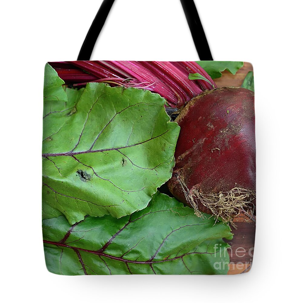 Beetroot Tote Bag featuring the photograph Beetroot by Olga Hamilton