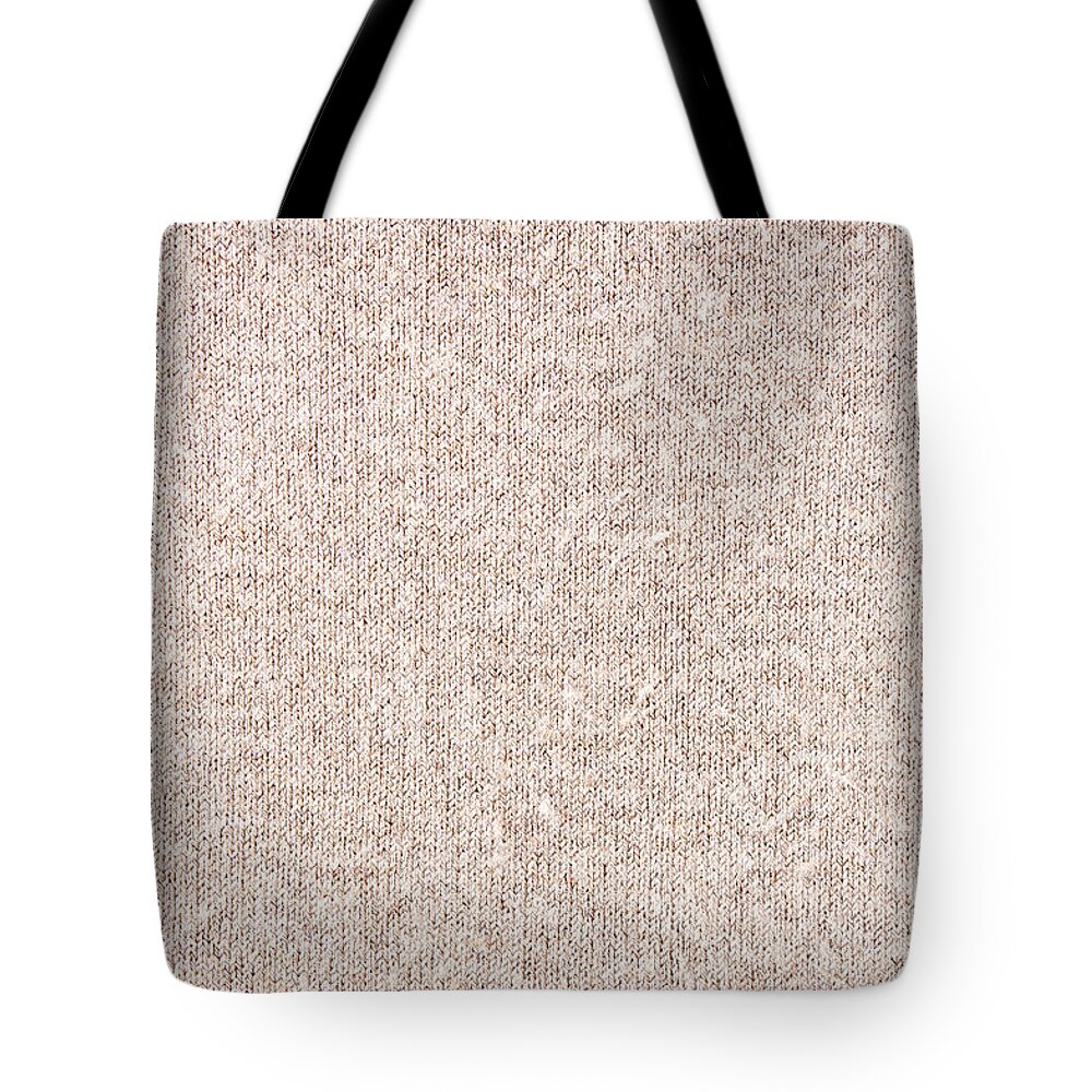 Beige jersey cloth texture Tote Bag