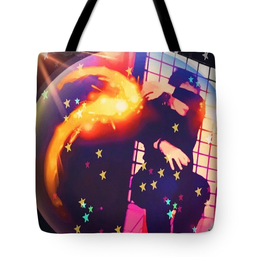 Angel Tote Bag featuring the photograph Believe by Christine Paris