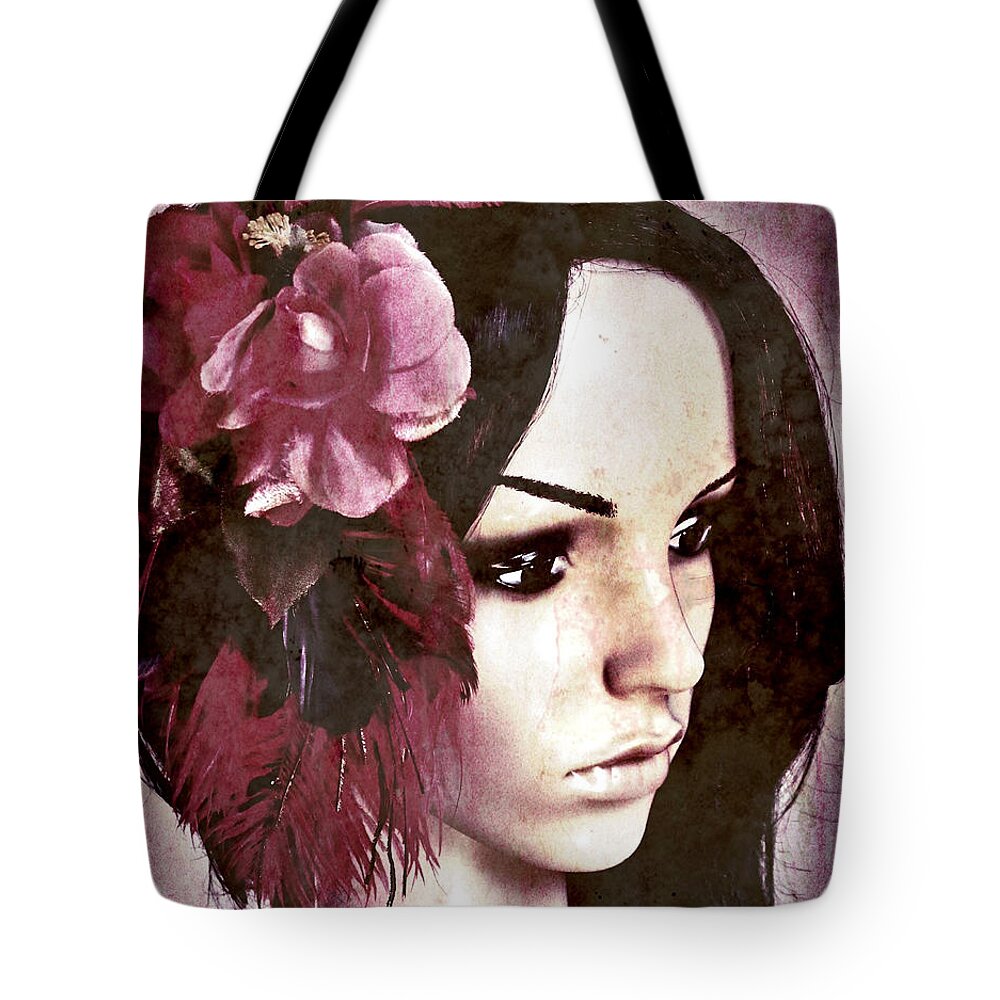 Lady Tote Bag featuring the photograph Belle in Red by Onedayoneimage Photography