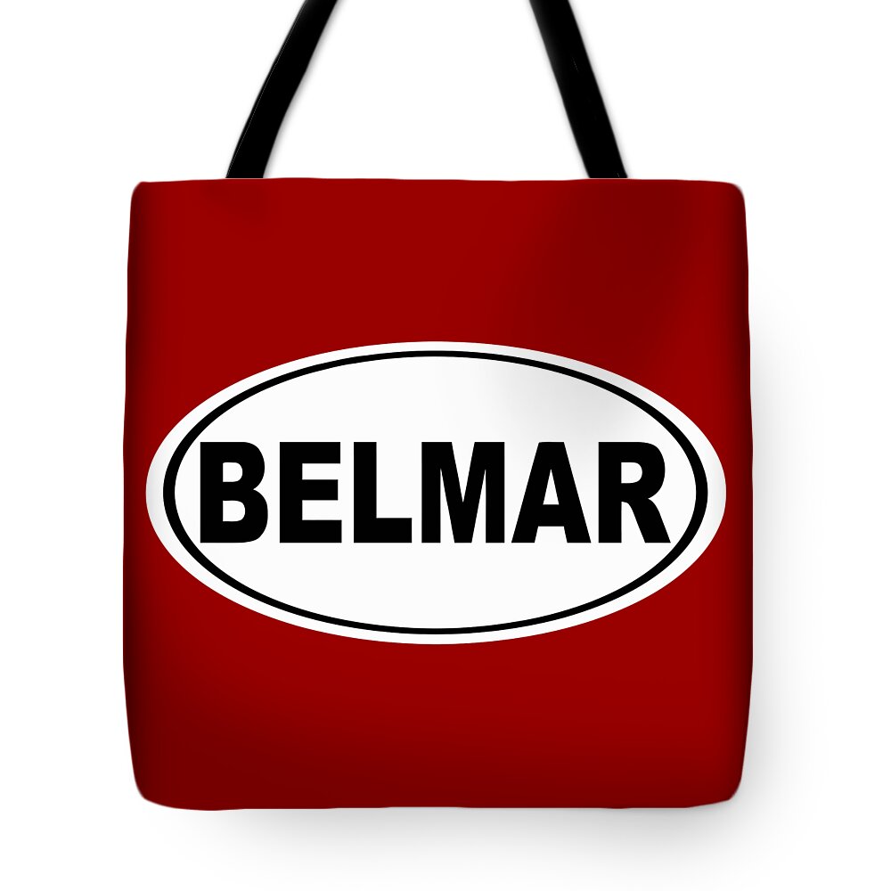 Belmar Tote Bag featuring the photograph Belmar New Jersey Home Pride by Keith Webber Jr