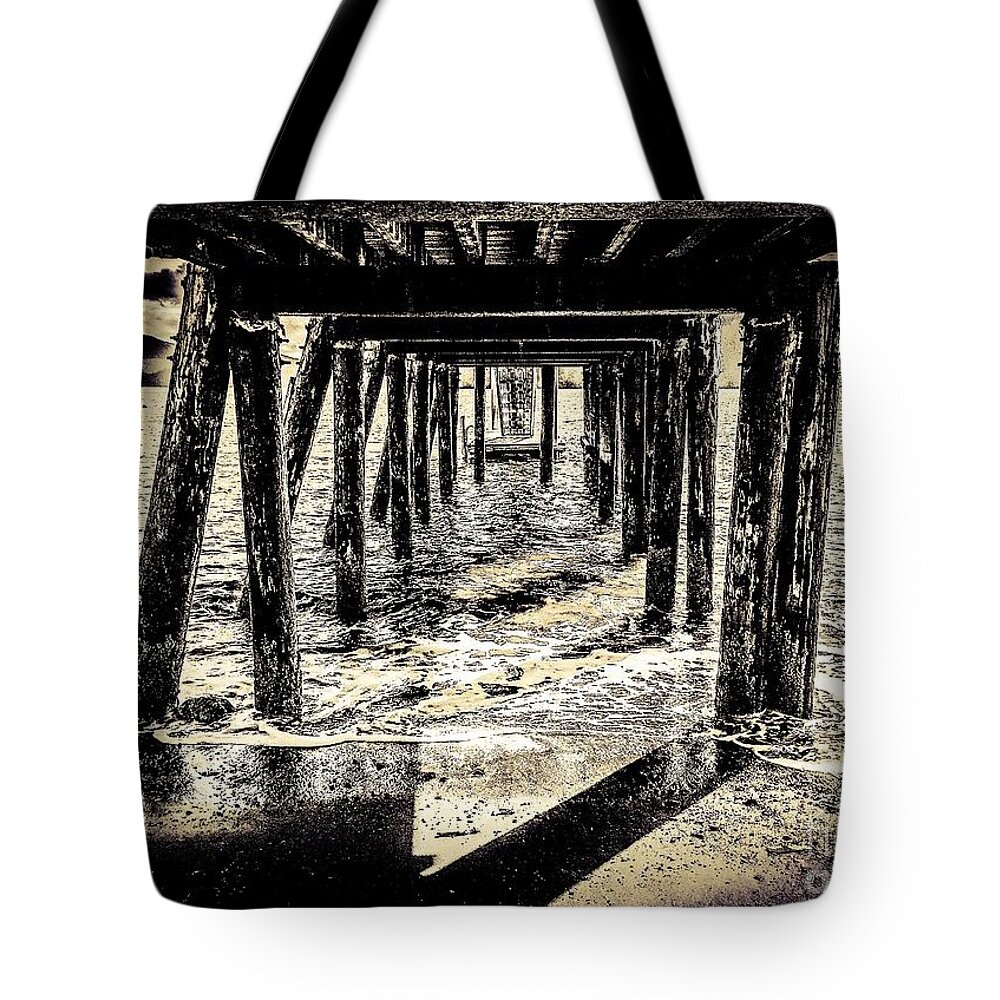 Photograph Tote Bag featuring the photograph Beneath by William Wyckoff