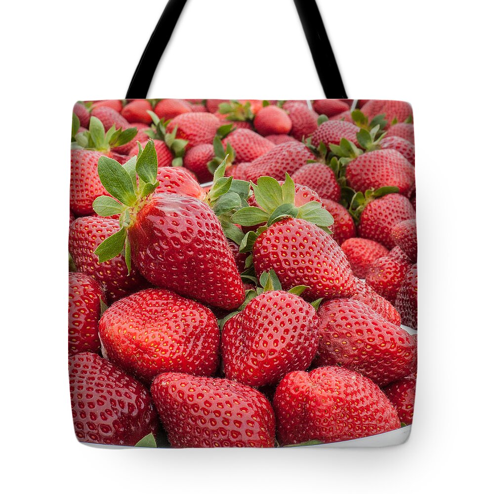 Farm Tote Bag featuring the photograph Berries by Joye Ardyn Durham