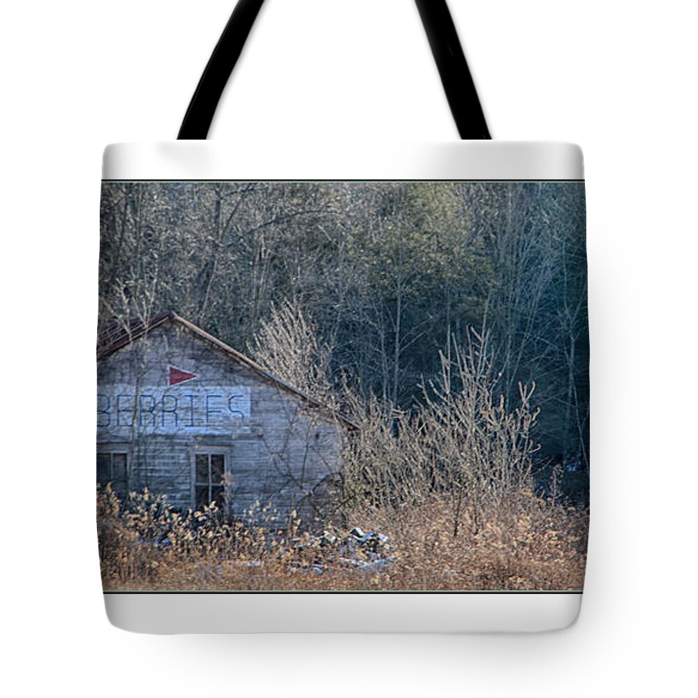  Tote Bag featuring the photograph Berries by R Thomas Berner