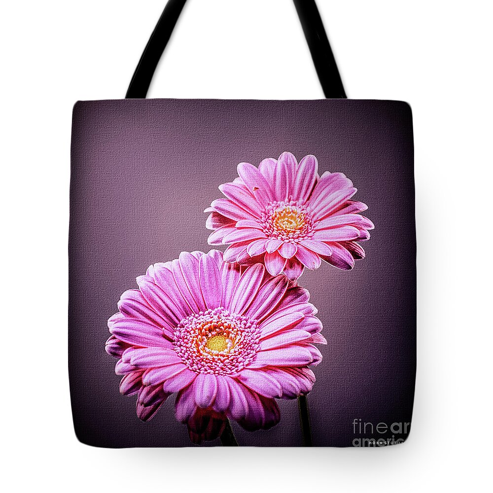 Mona Stut Tote Bag featuring the photograph Best Friends Pink by Mona Stut