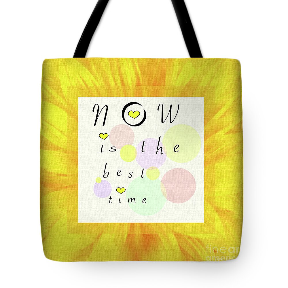 Mona Stut Tote Bag featuring the digital art Best Time To Be My Sunny Valentine by Mona Stut