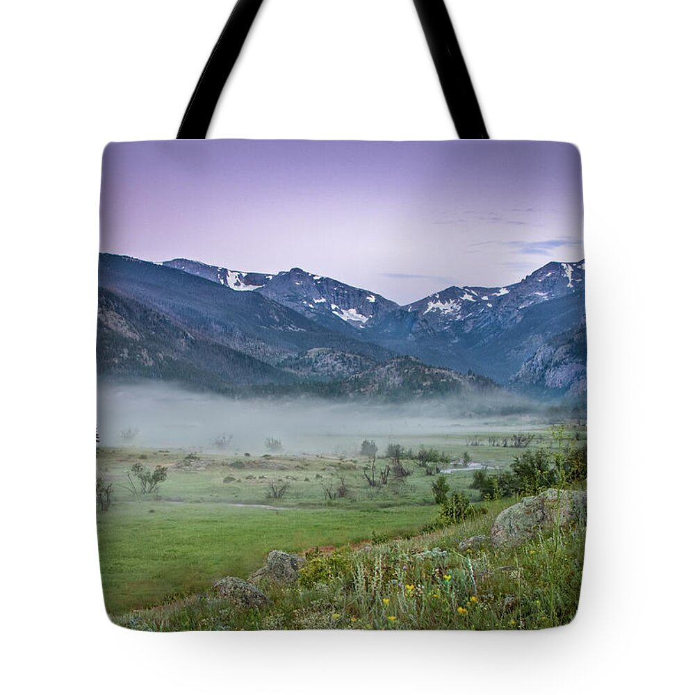 Twilight Tote Bag featuring the photograph Between Night And Day by James Woody