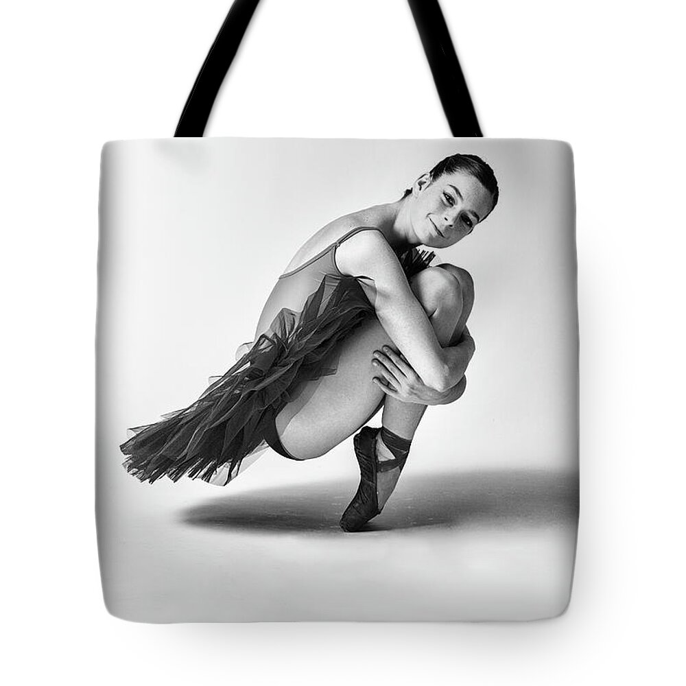 Balance Tote Bag featuring the photograph Beyond Pointe by Monte Arnold