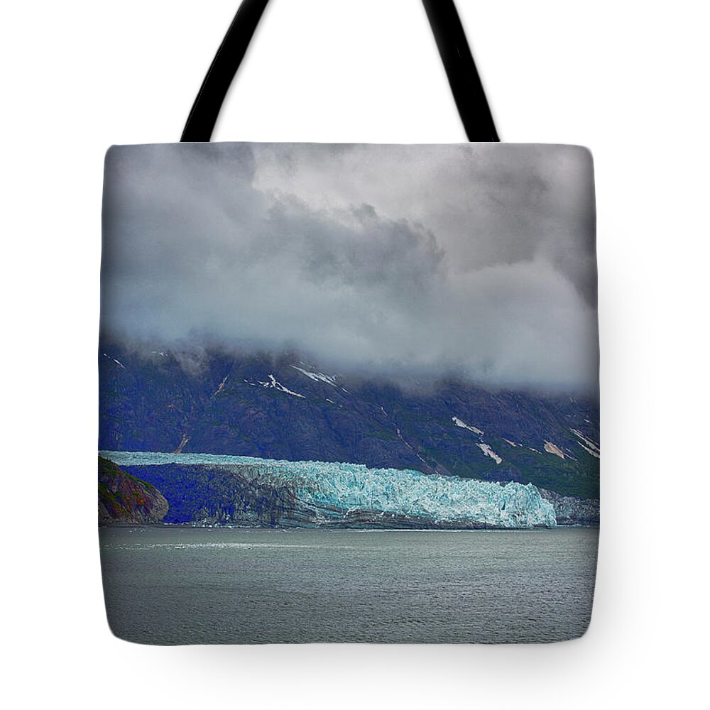 Glacier Tote Bag featuring the photograph Big Blue by Hugh Smith