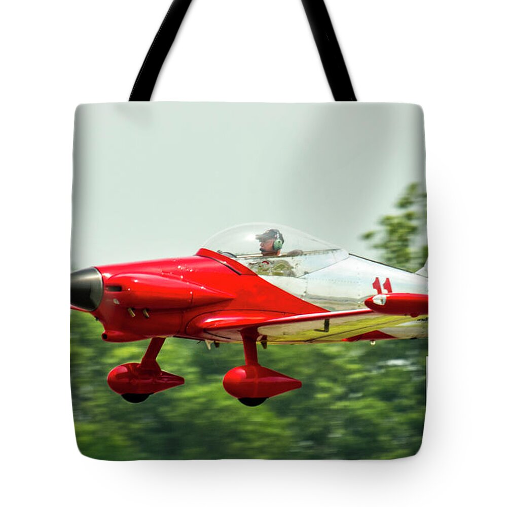 Big Muddy Air Race Tote Bag featuring the photograph Big Muddy Air Race number 11 by Jeff Kurtz