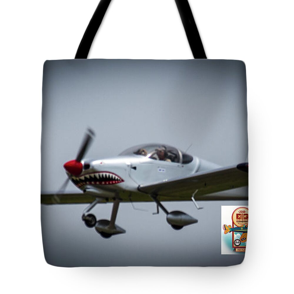 Big Muddy Air Race Tote Bag featuring the photograph Big Muddy Air Race number 5 by Jeff Kurtz