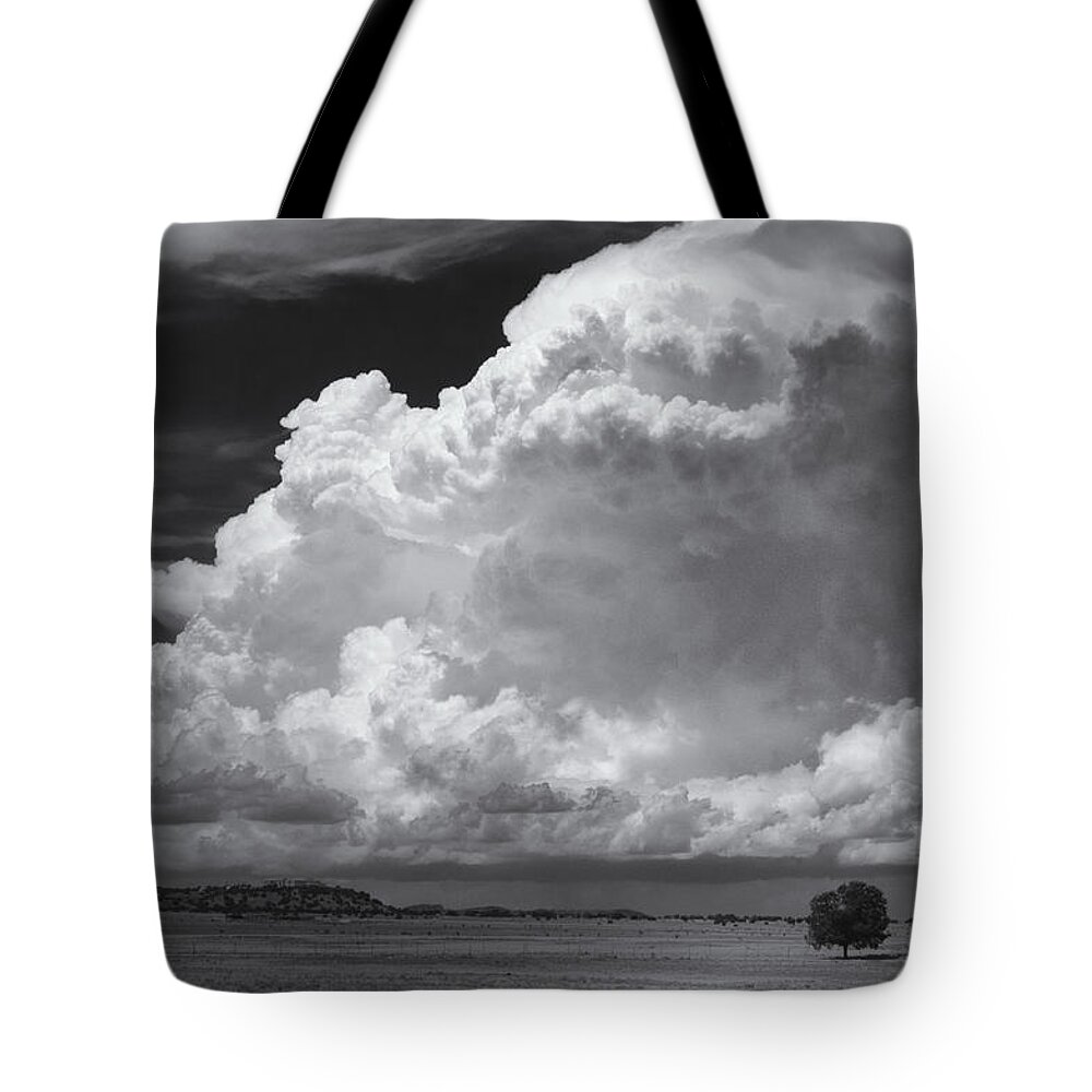 Landscape Tote Bag featuring the photograph Big Puffy Cloud by Carolyn D'Alessandro