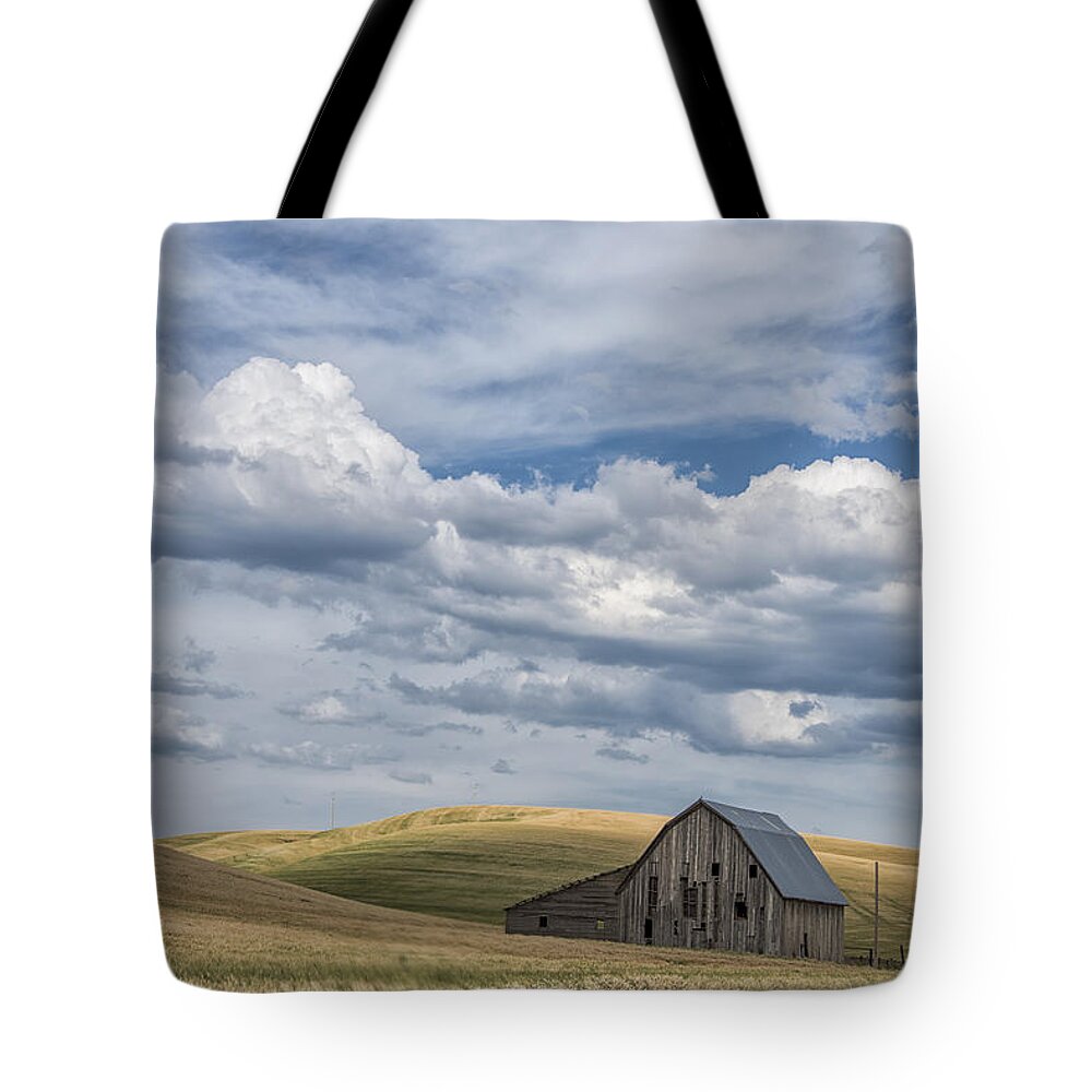  Barn Tote Bag featuring the photograph Big Sky by Roni Chastain