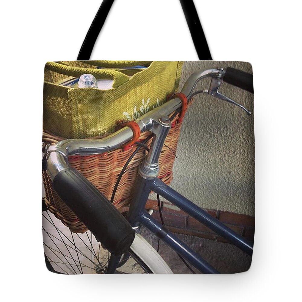 Bicycle Basket Tote Bags