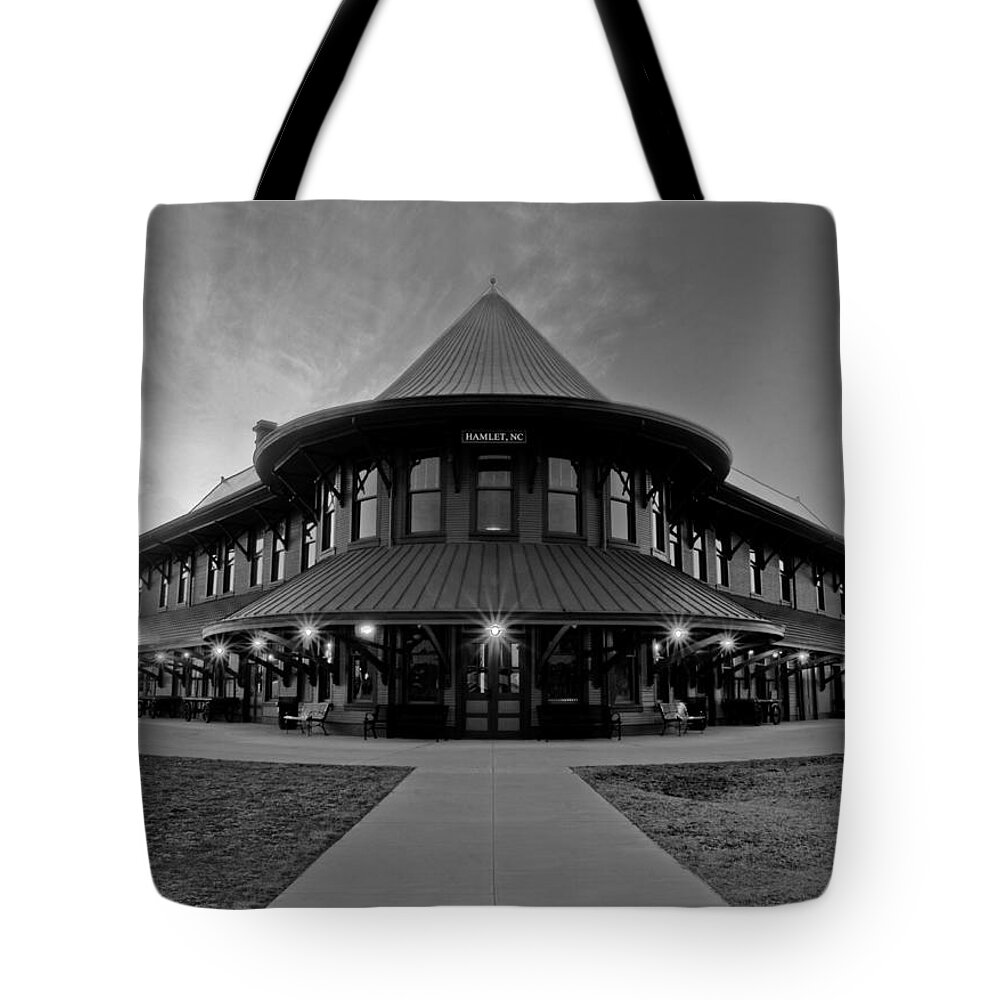 Black And White Tote Bag featuring the photograph Black and White 139 by Jimmy McDonald