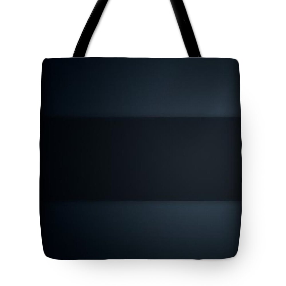 Nro Tote Bag featuring the painting Black Band by Archangelus Gallery