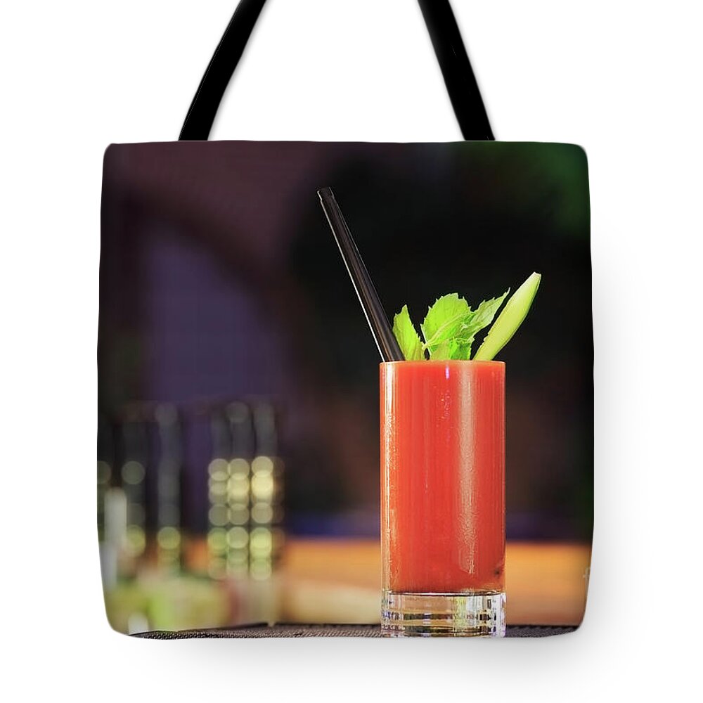 Bloody Mary Forever Tote Bag featuring the photograph Bloody Mary forever by Ekaterina Molchanova