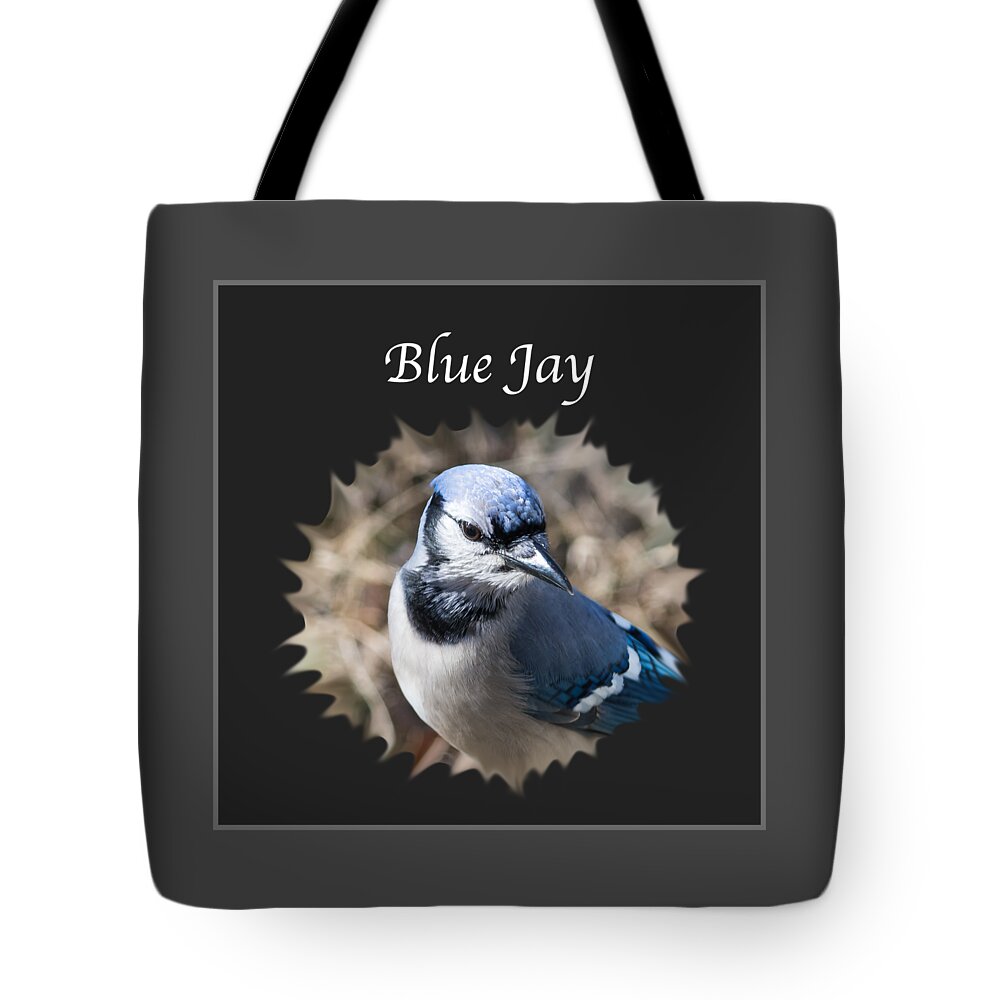 Blue Jay Tote Bag featuring the photograph Blue Jay  by Holden The Moment