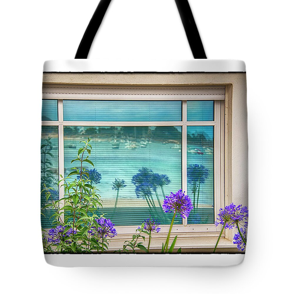 Tote Bag featuring the photograph Blue Window I by R Thomas Berner