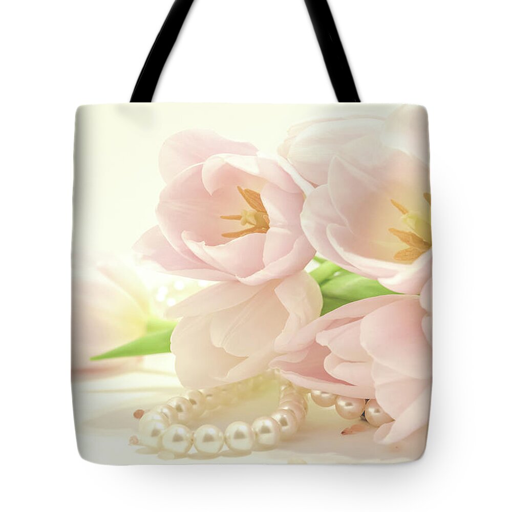 Pink Tote Bag featuring the photograph Blush by Holly Ross