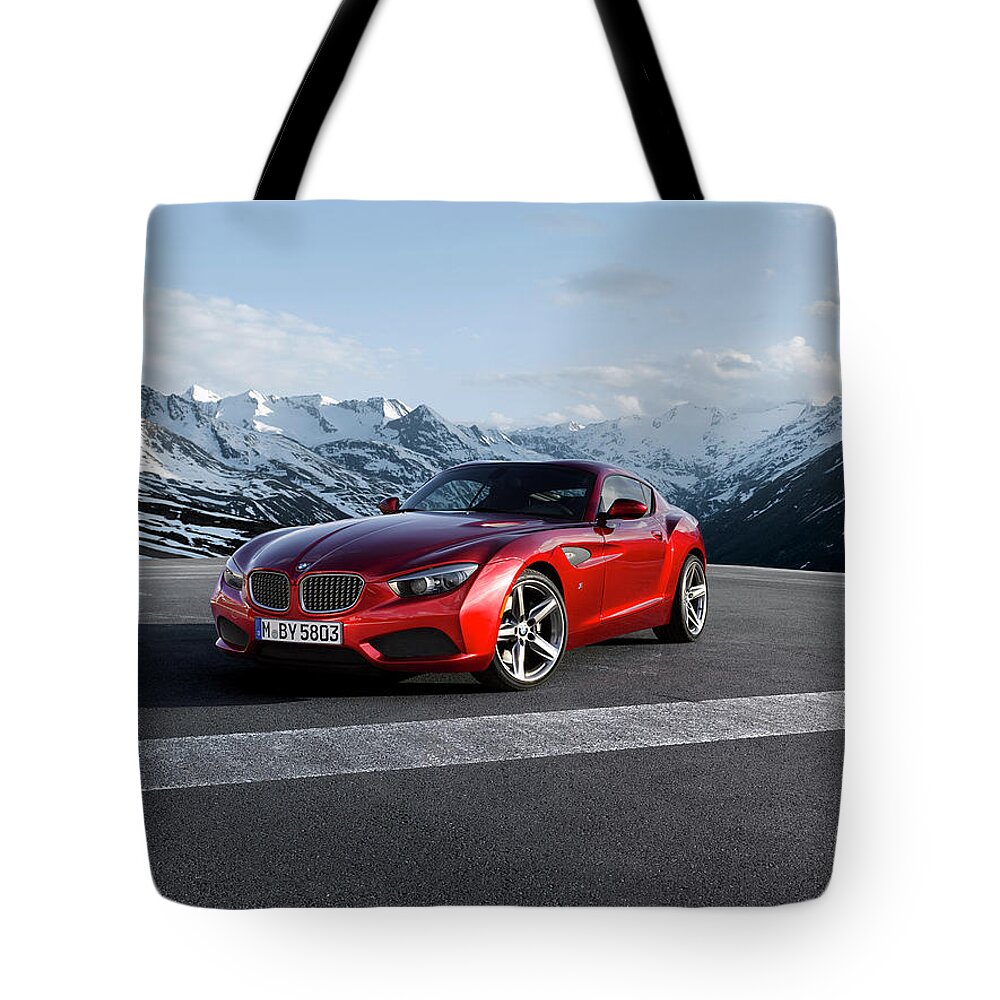 Bmw Zagato Coupe Tote Bag featuring the photograph Bmw Zagato Coupe by Jackie Russo