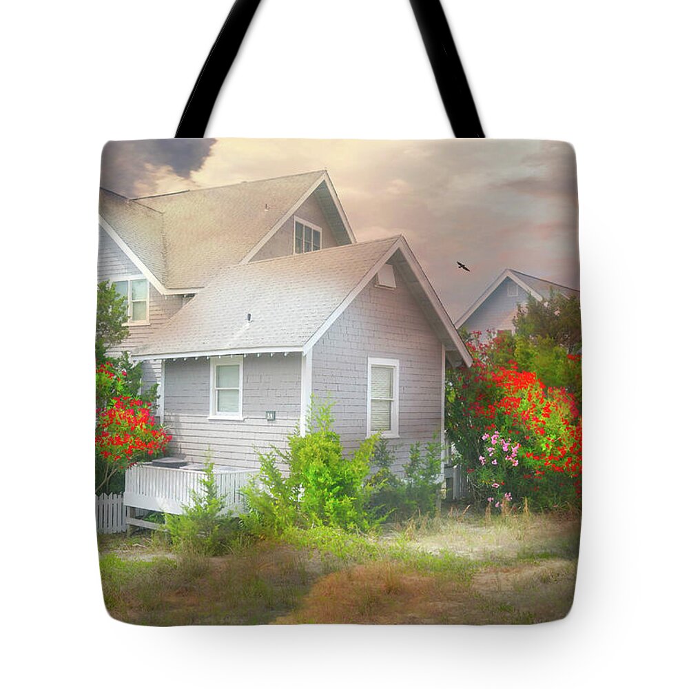 Bald Head Island Tote Bag featuring the photograph Board Games by Diana Angstadt
