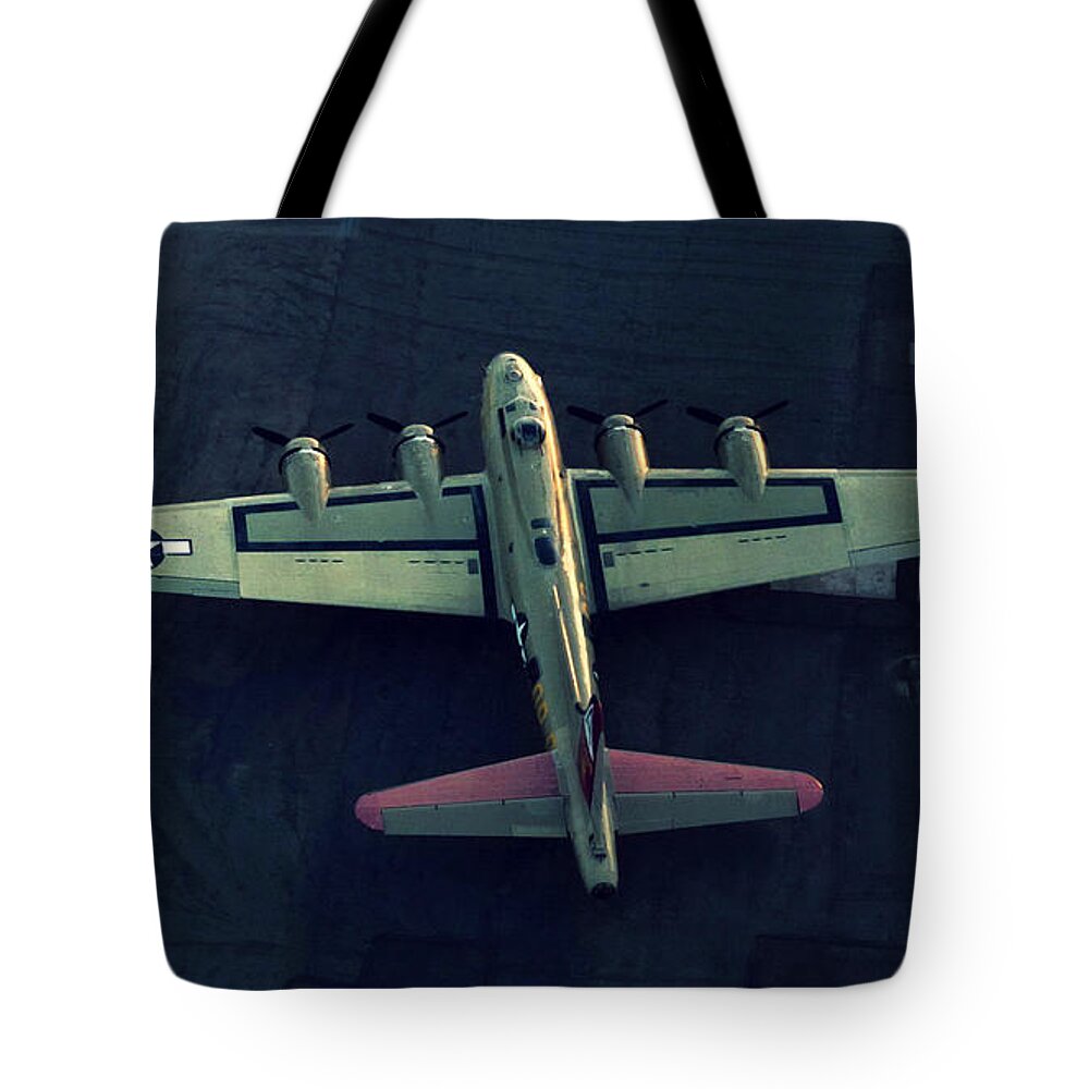 Boeing B-17 Flying Fortress Tote Bag featuring the photograph Boeing B-17 Flying Fortress by Jackie Russo