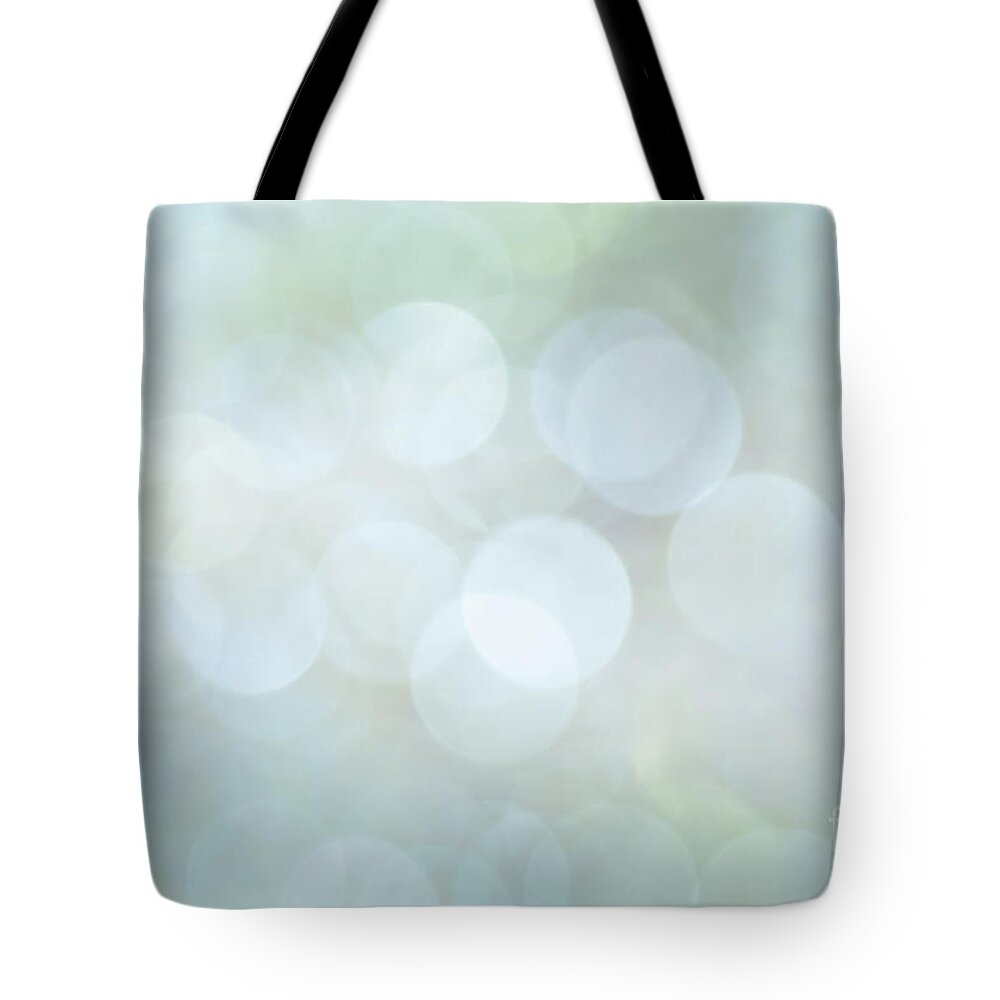 Sparkle Lights Tote Bag featuring the photograph Bokeh Clouds by Jan Bickerton