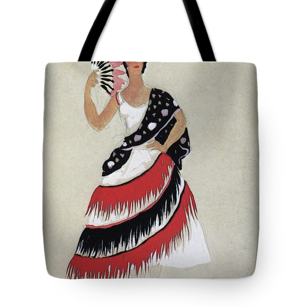 1941 Tote Bag featuring the photograph Bolero Costume by Granger